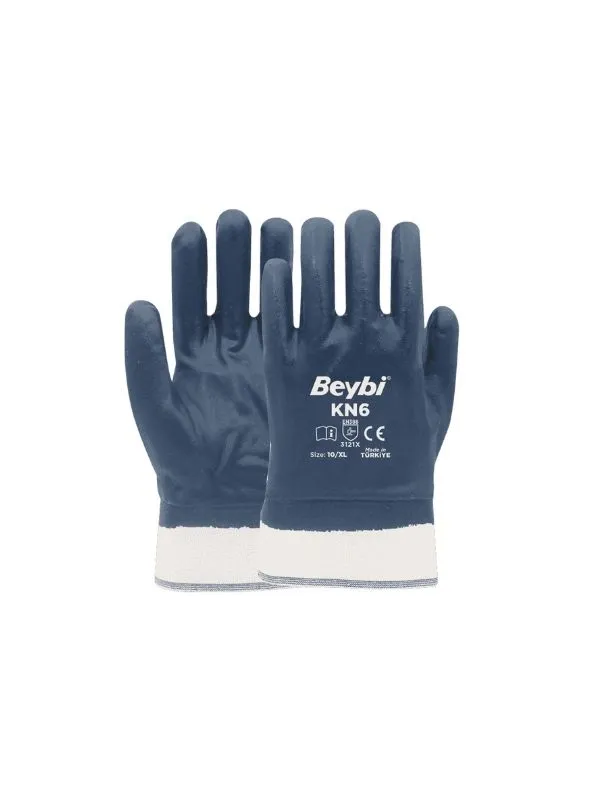 Beybi KN6 Pamuk Nitril Eldiven