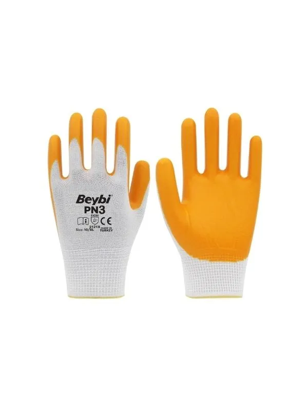 Beybi PN3 Nitril İş Eldiveni (Montaj ve Genel İşler İçin)