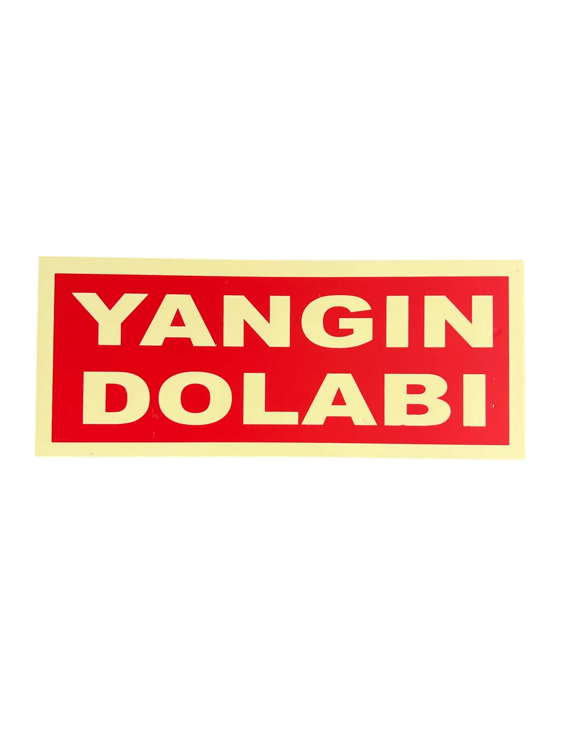 Fosforlu Fotolümen Yangın Dolabı Levhası