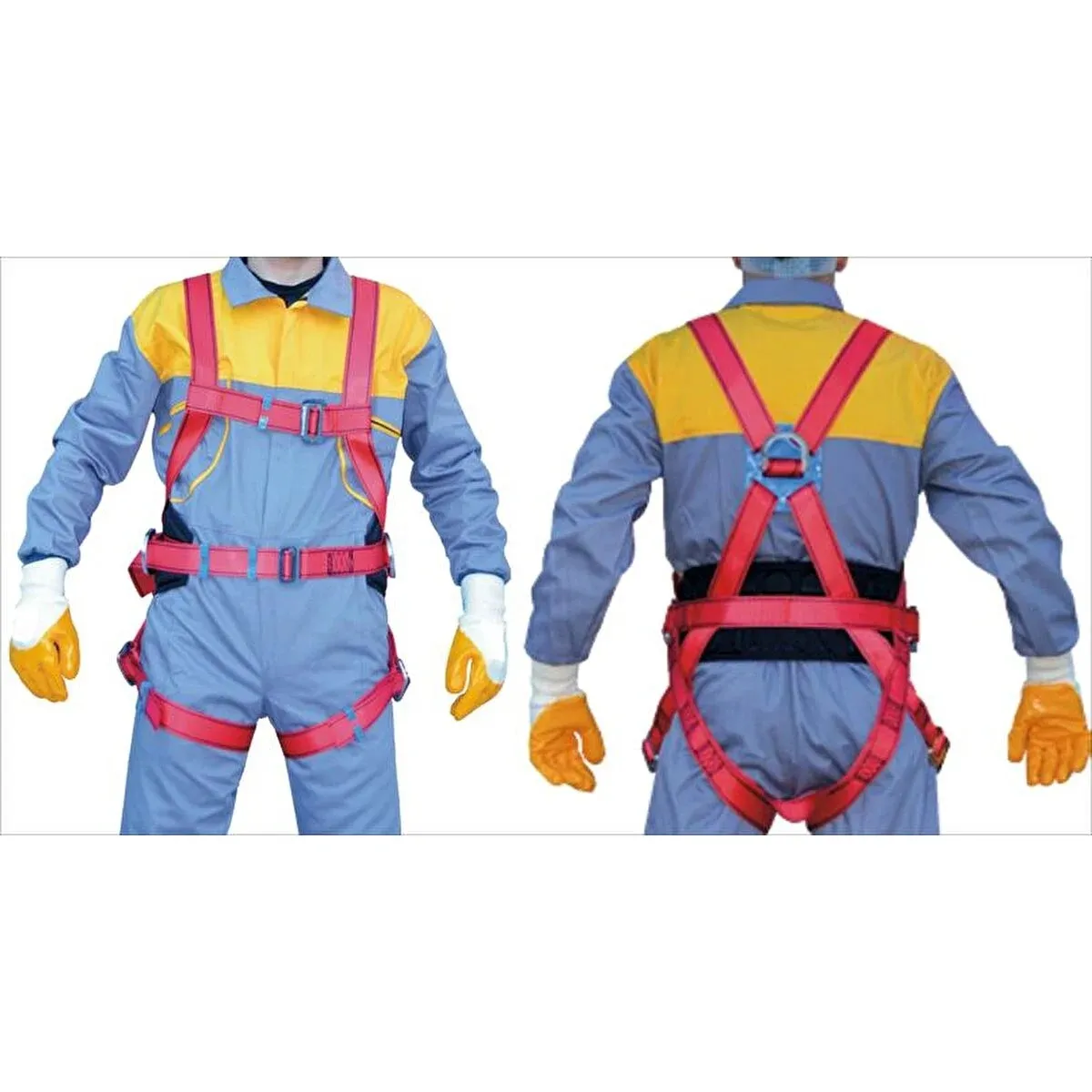 Paraşüt Tip Bel Destekli Emniyet Kemeri Safeset