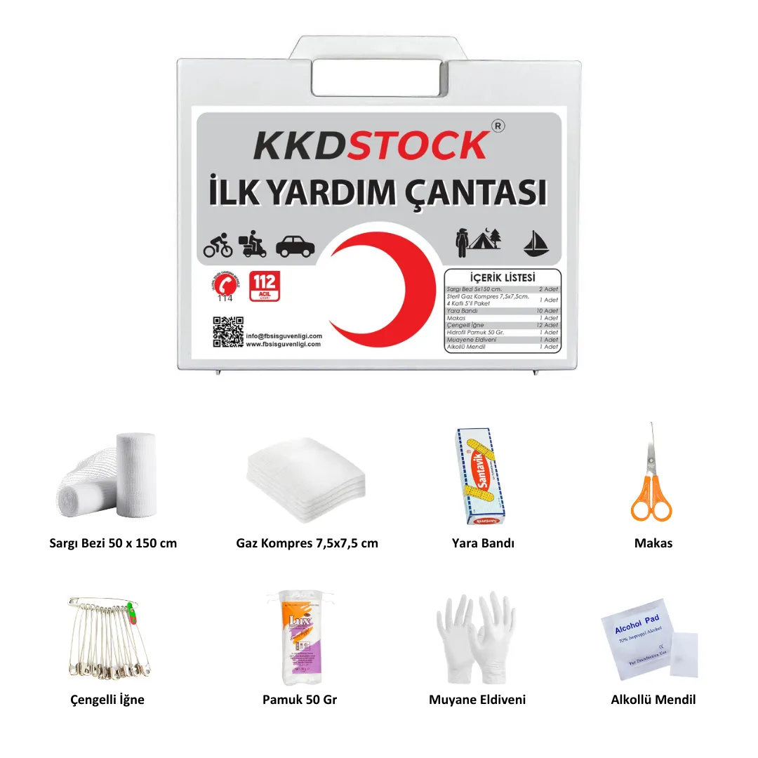 KKDSTOCK Mini İlk Yardım Çantası