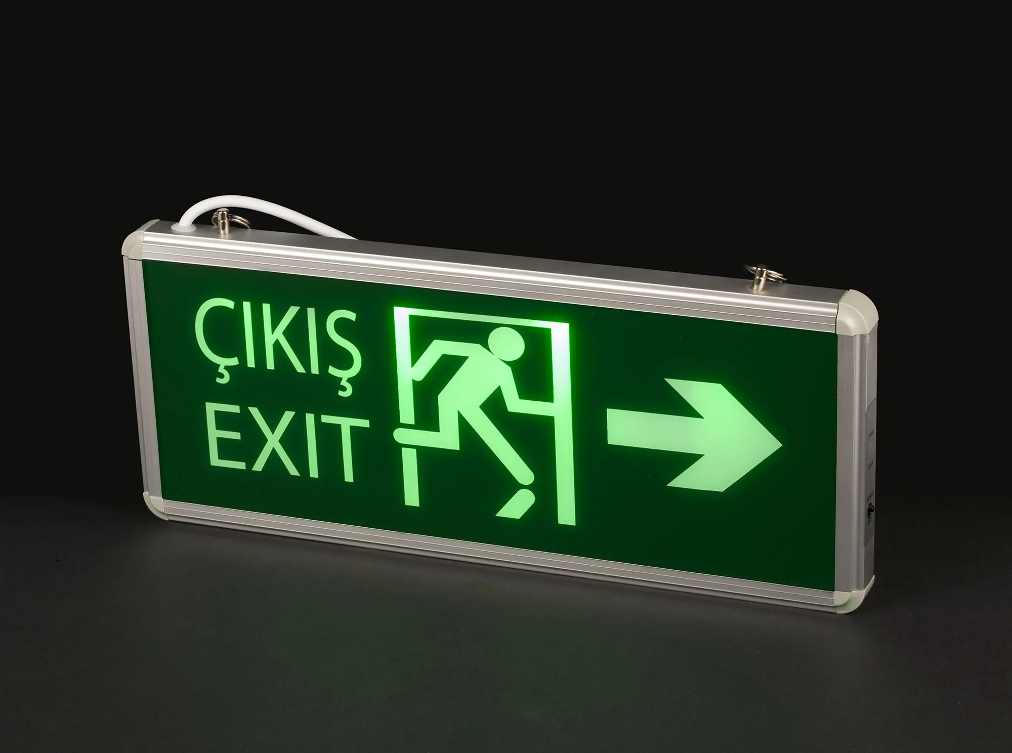 Acil Çıkış Levhası Şarjlı Ledli 3w Armatür