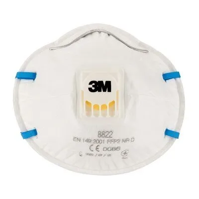 3M 8822 FFP2 Ventilli Toz ve Sis Maskesi (10